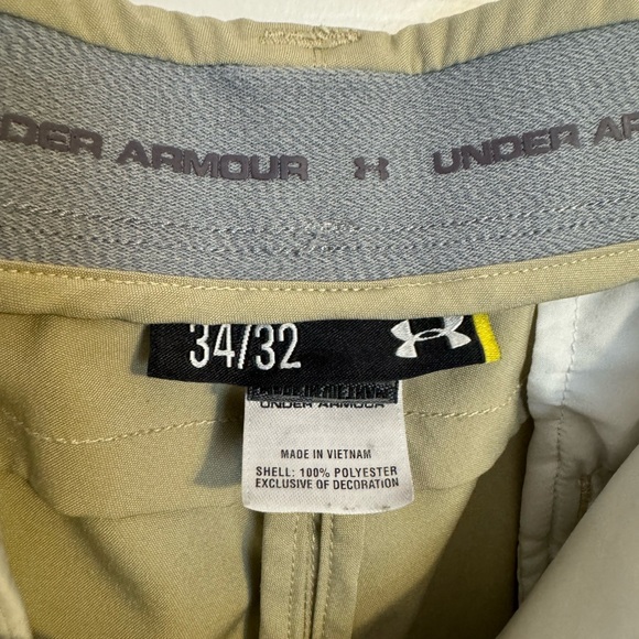 Under Armour Golf pants 34x32 khaki - Picture 4 of 4